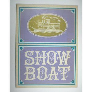 Show Boat Souvenir Program Barbara Cook Constance Towers Stephen Douglass 1966
